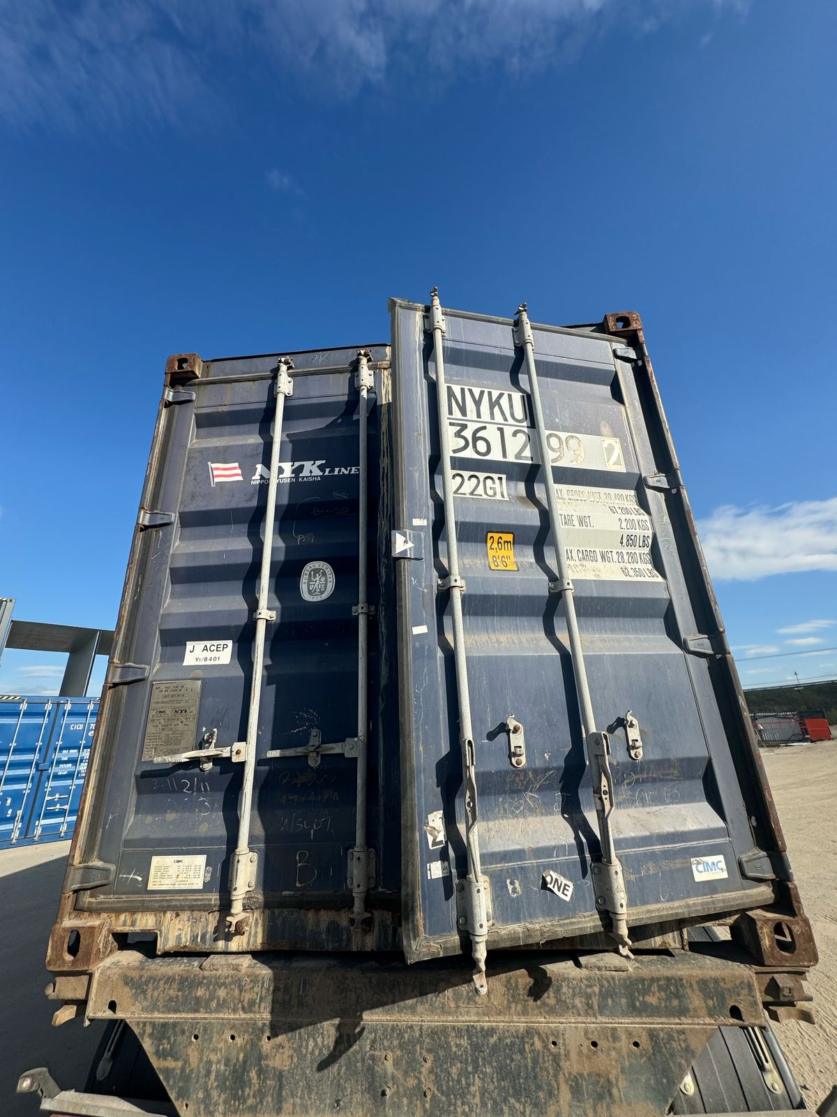 Морской контейнер NYKU3612992